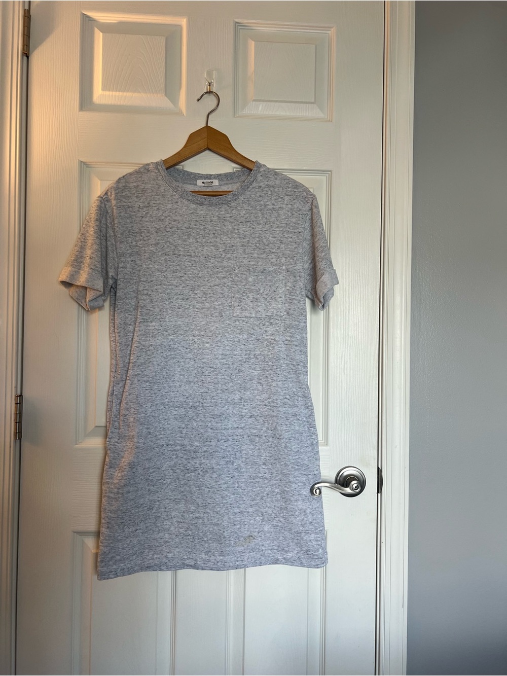 Garage Light Gray Heather T-Shirt Dress